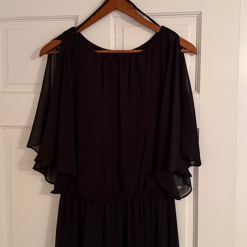 Marina Black Women’s Flowing Pant Suit size 12 NWT - Picture 3 of 8